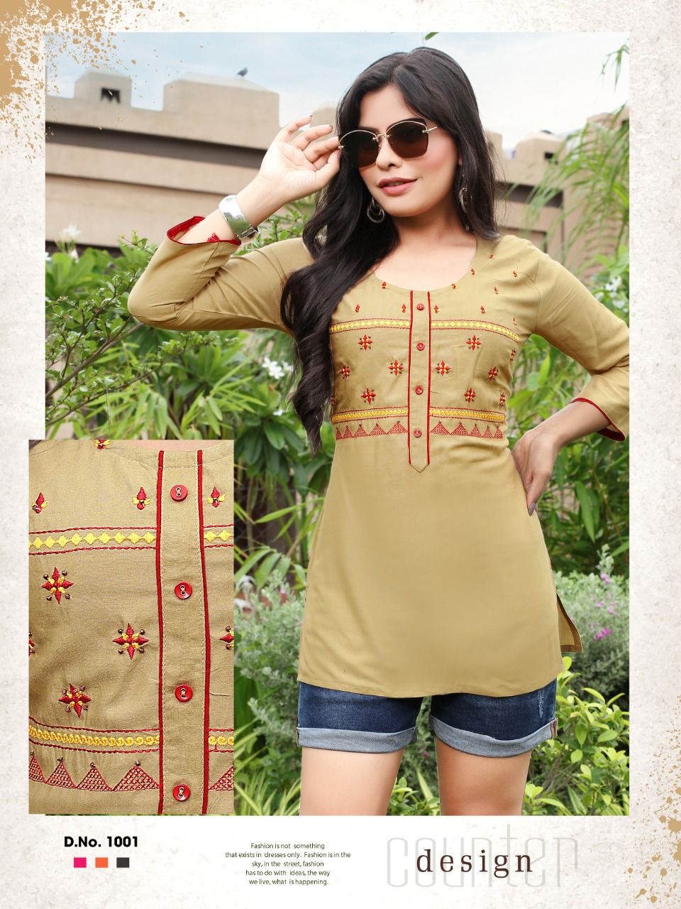 Beauty Queen Honey 2 Rayon Designer Fancy Wear Western Top Collection